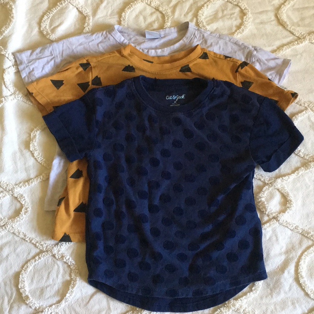 Zara Cat & Jack Art Class boys shirts size 5t